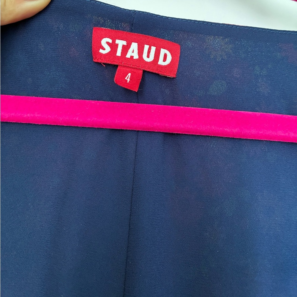 Staud Lea Maxi Dress in Rainbow Flower Market - Picture 12 of 12
